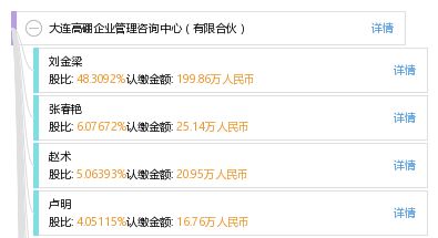 大连高硼企业管理咨询中心（有限合伙）专业服务解析